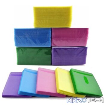 E-Box Plastic Cd Sleeves 100 Pack