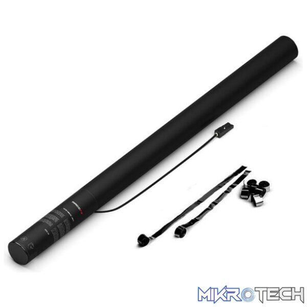 ES04BLM_1 Magic Fx -Black Metallic Electric Cannon Pro - Streamers - Image 1
