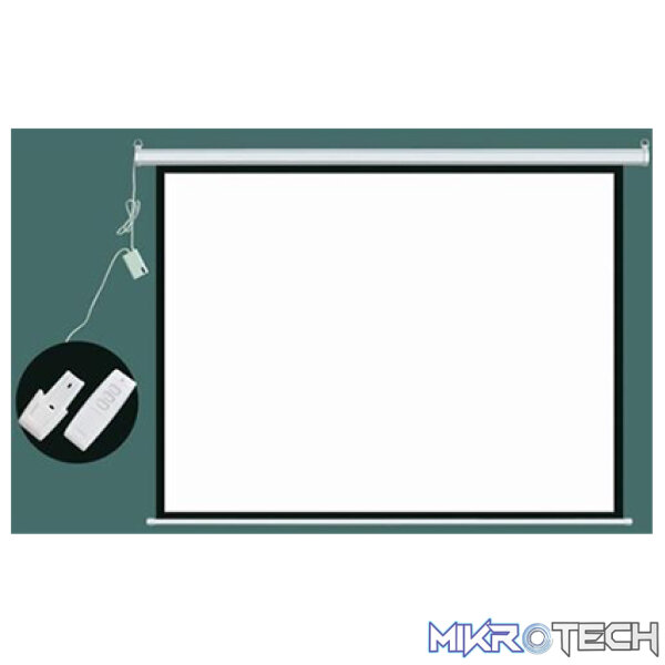 Electric Projector Screen 180 X 180 with RF Remote Control Electric Projector Screen 180 X 180 with RF Remote Control