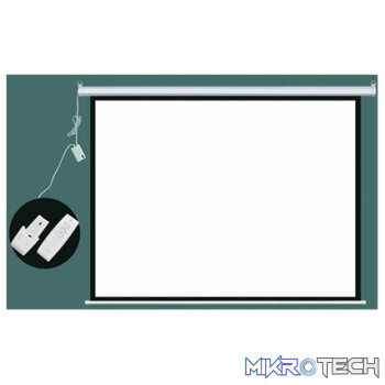 Electric Projector Screen 300 X 300 with RF Remote Control
