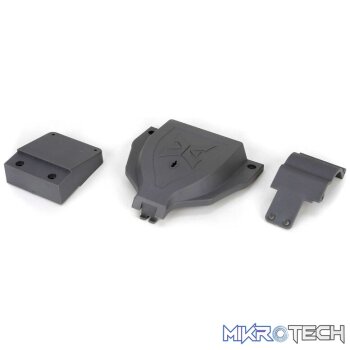 Electronics Cover & R Mount: 1:10 2wd Ru