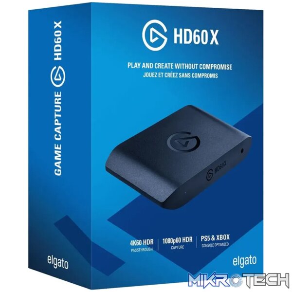 Elgato HD60 X External Capture Card Elgato HD60 X External Capture Card