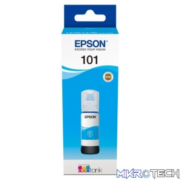 Epson 101 Ecotank Cyan Ink Bottle 127ml Epson 101 Ecotank Cyan Ink Bottle 127ml