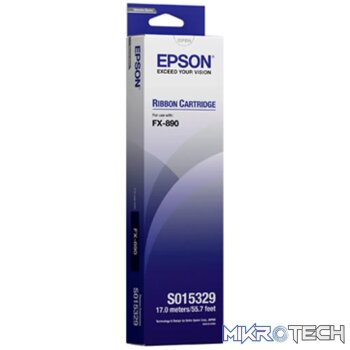 Epson SIDM Black Ribbon Cartridge for FX-890 (C13S015329BA)