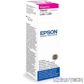 Epson T6643 Magenta ink bottle 70ml