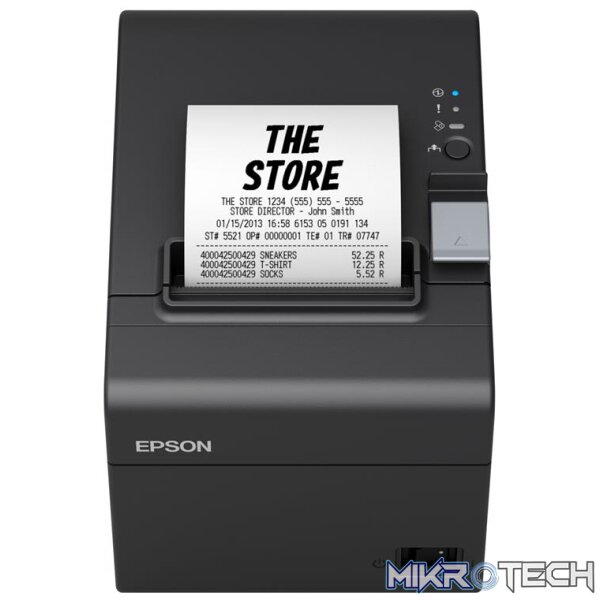 Epson TM T20III 012 Ethernet interface(100Base-TX/10 Base-T) Receipt Printer - Image 3