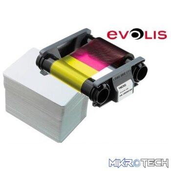 Evolis Consumable pack for 100 color prints