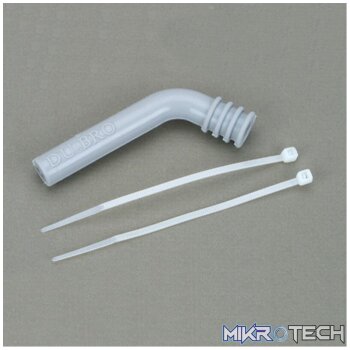 Exhaust Deflector: .20 to .34 Engines