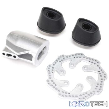 Exhaust & Rear Brake Rotor: Promoto-MX