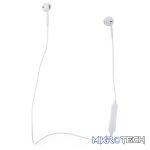 Ezra In Ear Bluetooth Handsfree Sweatproof White Earphones