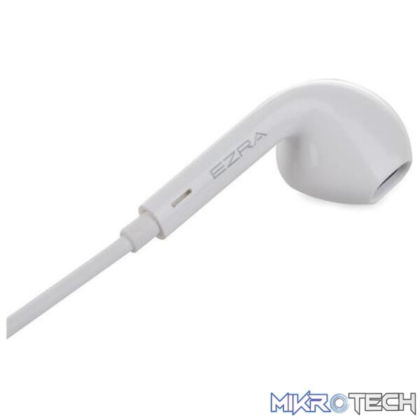 Ezra In Ear Bluetooth Handsfree Sweatproof White Earphones - Image 5