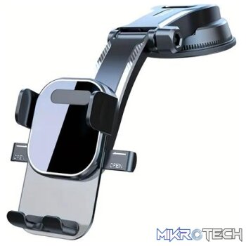 Ezra Mobile Phone Stand with Suction Cup Mount With Lowered Extended Arm