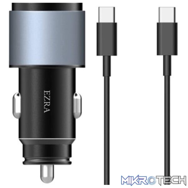 Ezra Quick Car Charger Set For Type C Ezra Quick Car Charger Set For Type C