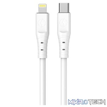 Ezra TypeC To Lightning 2meter PD20w White Cable