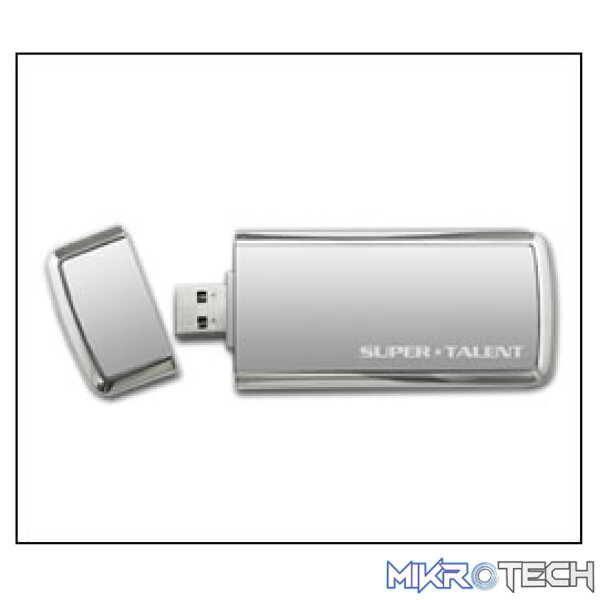 FD-S32U3S Supertalent ST3U28SCS, Usb3.0 Supercrypt, 128Gb flash drive - Image 1