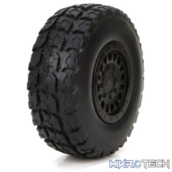 FF/RR Premount Tire: 1/18 4WD Torment (2