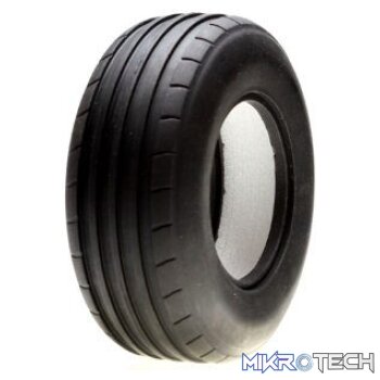 * FR Tire Ribbed w/Foam Med 40mm (2):