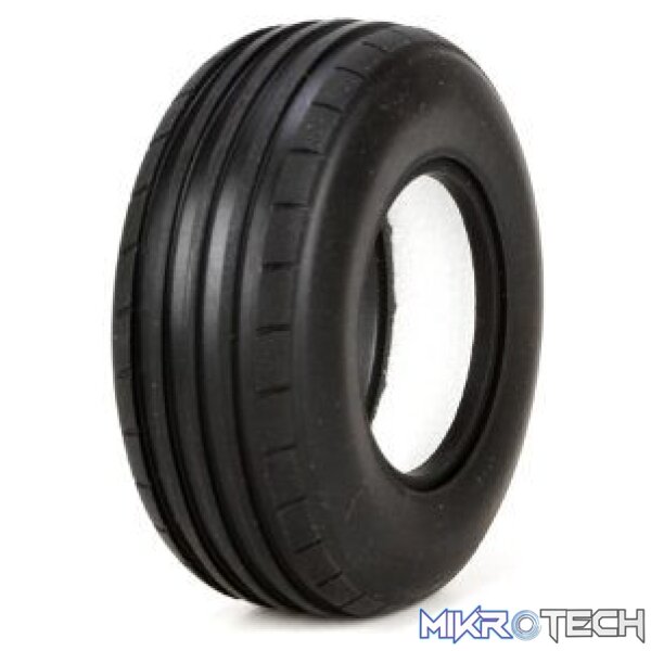 * FR Tire Ribbed w/Foam Soft 40mm (2) * FR Tire Ribbed w/Foam Soft 40mm (2)