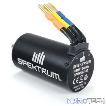 Firma 3668 2400Kv 4-Pole Brushless Motor: 5mm