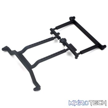 Fr/R Body Post Set: 1:10 2wd Ruckus Tor