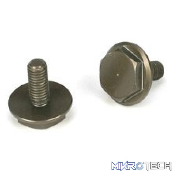 * Front Axle Lug Screw Aluminum Serrated * Front Axle Lug Screw Aluminum Serrated