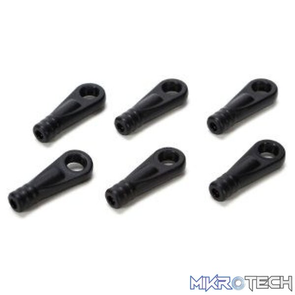 * Front Captured Rod End 6mm (6): Twin H * Front Captured Rod End 6mm (6): Twin H