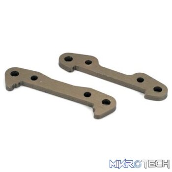 * Front Hinge Pin Brace Set-Aluminum: 8B