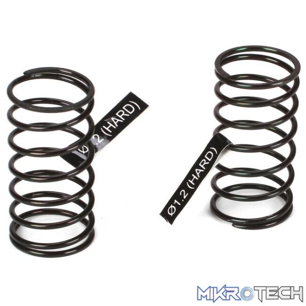 * Front Shock Spring Set Hard (2): Mini * Front Shock Spring Set Hard (2): Mini