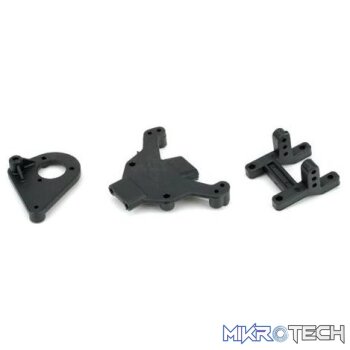 * Front/Rear Shock Tower Set: Mini Maule