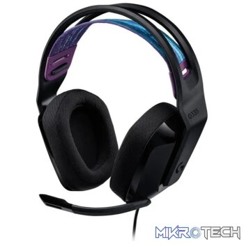 G335 Wired Gaming Headset - BLACK