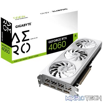 GIGABYTE AERO GeForce RTX 4060 OC 8G