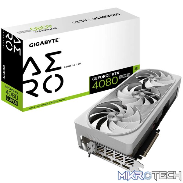 GIGABYTE AERO GeForce RTX 4080 SUPER OC 16G GIGABYTE AERO GeForce RTX 4080 SUPER OC 16G