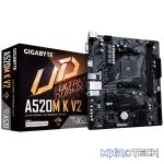 GIGABYTE AMD A520M-K for 3rd/4th/5th Generation AMD Ryzen™ processors; 2x Dual DDR4; 1x M2; HDMI; VGA