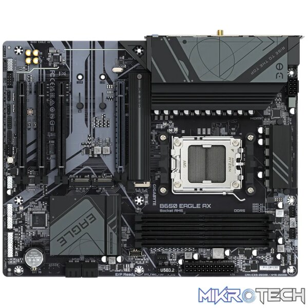 Gigabyte B650 Eagle AX AMD Socket AM5 ATX Motherboard GA-B650-EAGLE-AX - Image 6