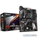 GIGABYTE Aorus AMD A520 Elite Chipset for 3rd Gen AMD Ryzen™ Processors; 4x Dual DDR4; 1x M2; DVI-D/HDMI; ATX.