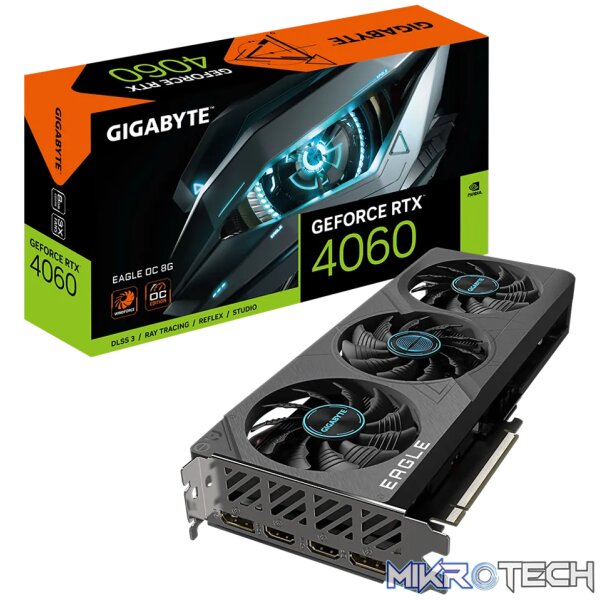 GIGABYTE EAGLE GeForce RTX 4060 OC 8G GIGABYTE EAGLE GeForce RTX 4060 OC 8G