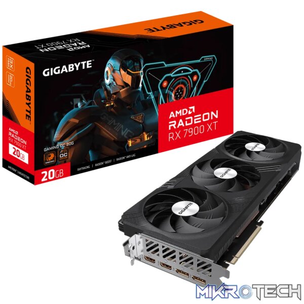 Gigabyte Gaming OC AMD Radeon RX 7900 XT 20GB GDDR6 Graphics Card GV-R79XTGAMING OC-20GD - Image 8