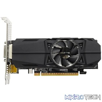 GIGABYTE GeForce GTX 1050 Ti OC Low Profile 4G