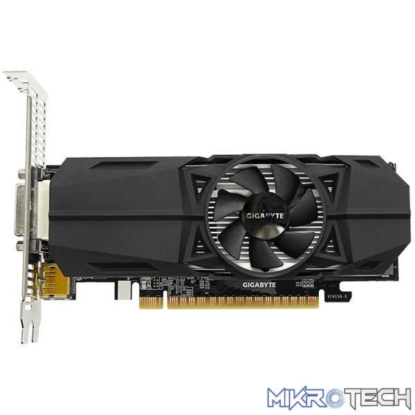 GIGABYTE GeForce GTX 1050 Ti OC Low Profile 4G GIGABYTE GeForce GTX 1050 Ti OC Low Profile 4G
