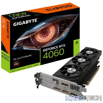 GIGABYTE GeForce RTX 4060 OC Low Profile 8G