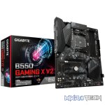 GIGABYTE Motherboard AMD B550 Gaming X Chipset for 3rd/4th/5th Generation AMD Ryzen™ AM4 ; 4x Dual DDR4; 2x M2; DVI-D; HDMI.