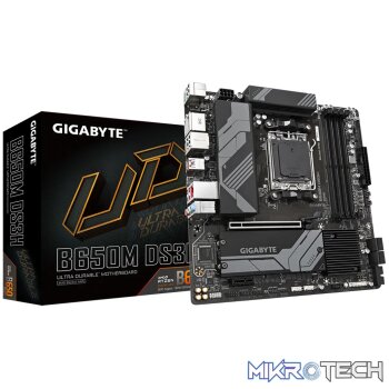GIGABYTE Motherboard AMD B650 Chipset for AMD AM5; 4x Dual DDR5; 2x M2; 1x HDMI 2x DP.