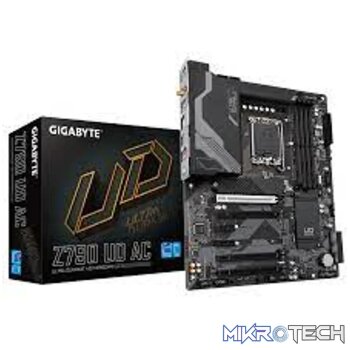 GIGABYTE Motherboard Intel® Z790 Chipset for LGA 1700; 4x DDR5; 3x M2 G4; HDMI/DP; ATX.