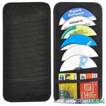 Geeko 12 Disc Visor Holder