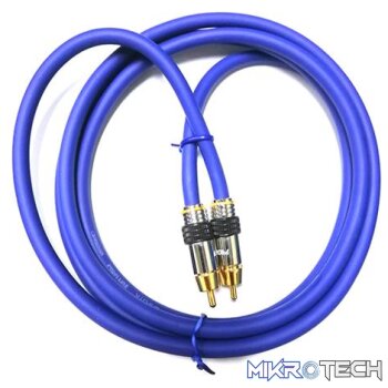 Geeko 1m 1x RCA Hi-Grade Audi/Video Cable