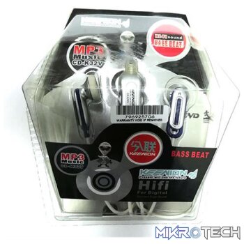 Geeko In Ear Wired Earphones With Volume Control