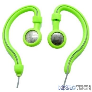 Geeko Innovate Hook On Ear Dynamic Stereo Earphones