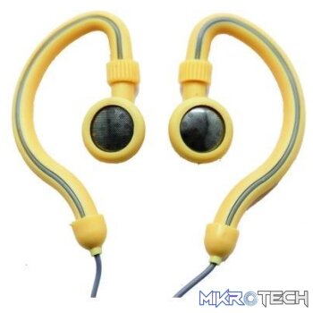 Geeko Innovate Hook On Ear Dynamic Stereo Earphones