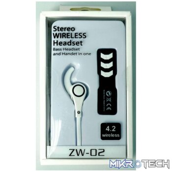 Geeko ZW-02 Wireless Bluetooth Earphones