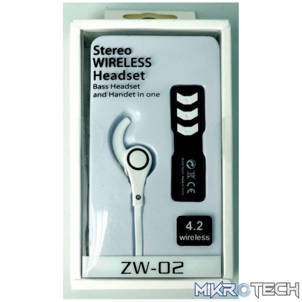 Geeko ZW-02 Wireless Bluetooth Earphones Geeko ZW-02 Wireless Bluetooth Earphones